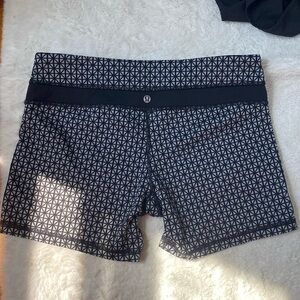 2 pairs of Lululemon shorts size 10
